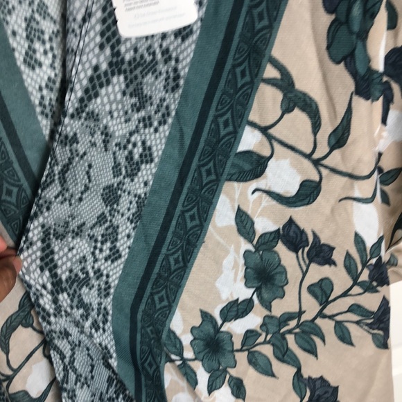 Save The Ocean Poncho Sleeve Duster Made From Recycled Material - Picture 8 of 8